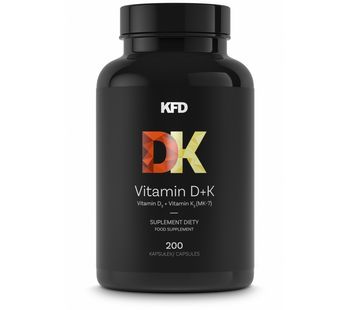 Vitamin D + K2 - 200 caps. KFD